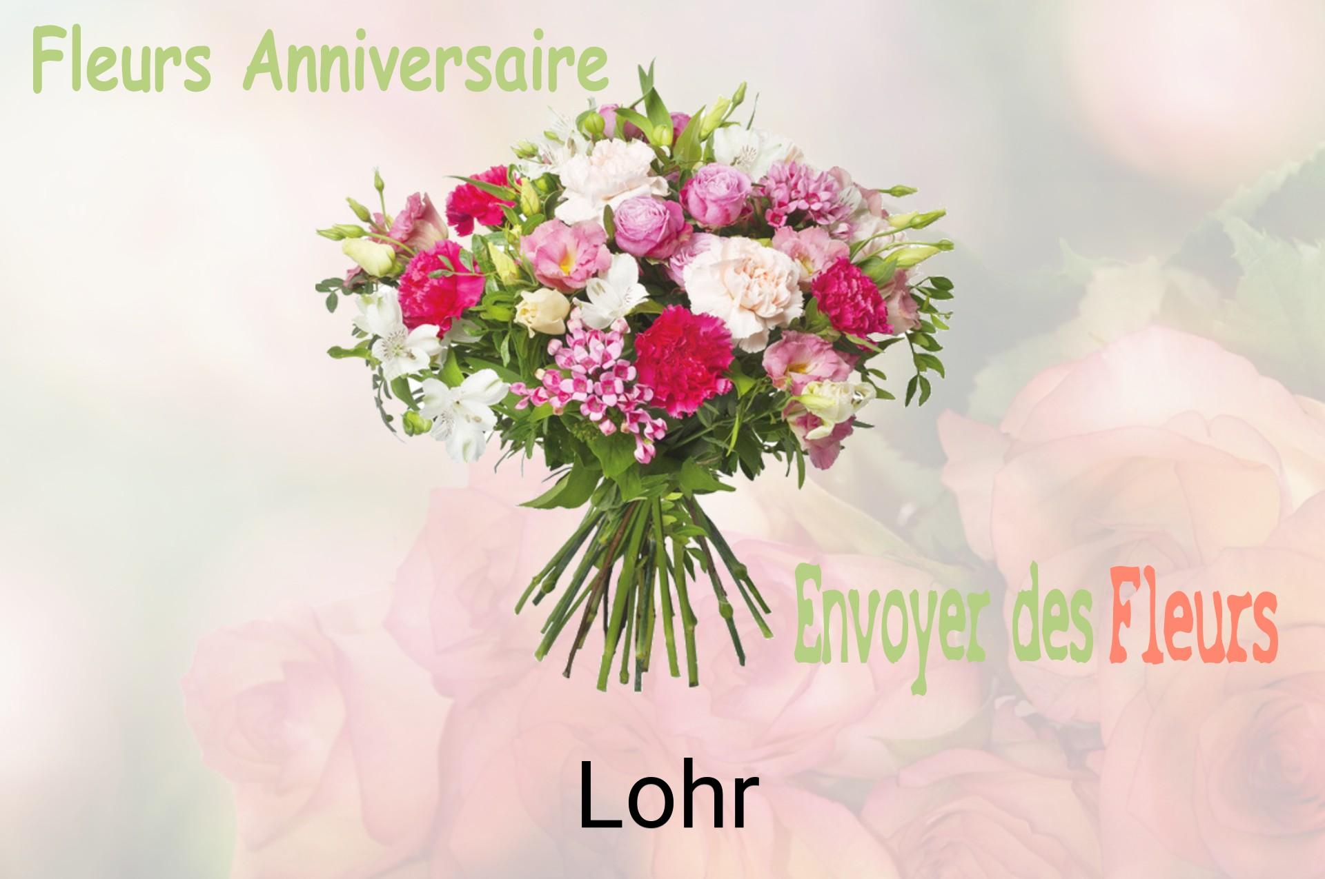 Bouquet de fleurs d’anniversaire livré à Lohr